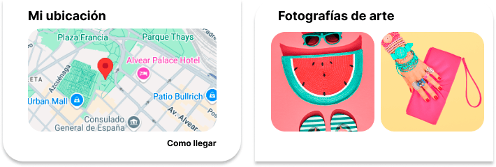 Galería de fotos personalizadas